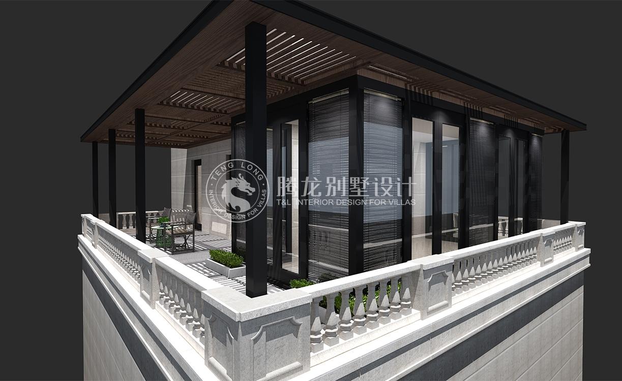 领航国际设计|法兰西世家别墅装修效果图